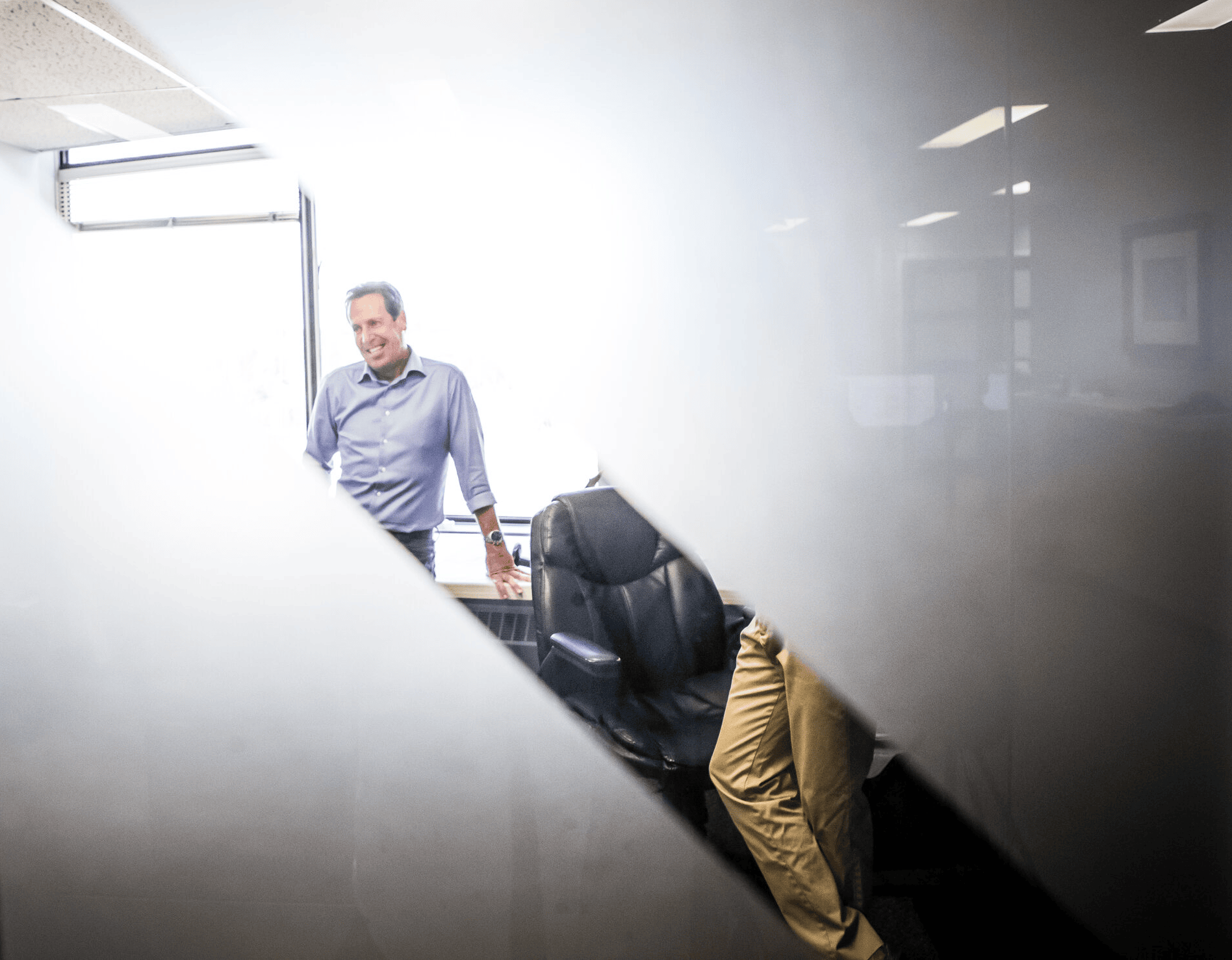 LAN team member in the Calgary office